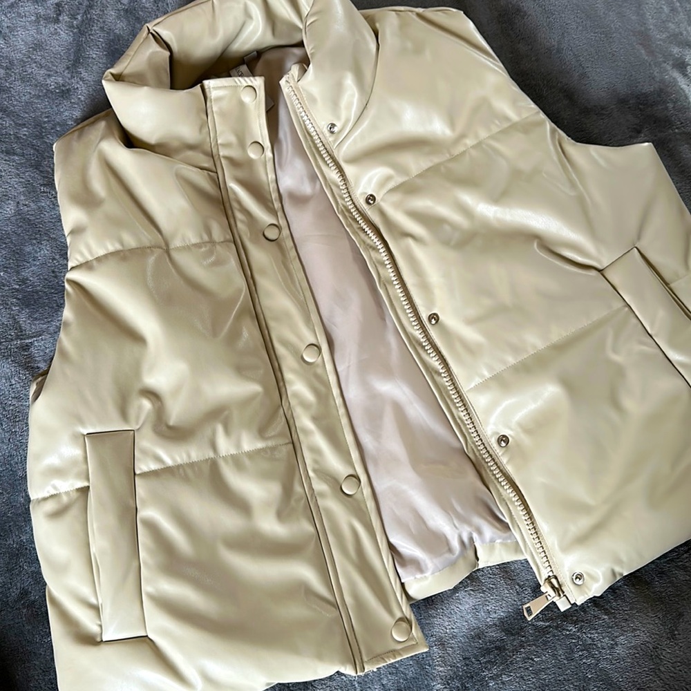 High Neck Zipper Puffer